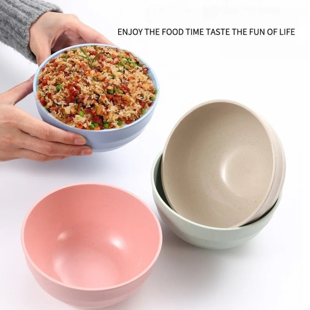 Wheat Straw Bowl Set