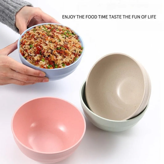 Wheat Straw Bowl Set