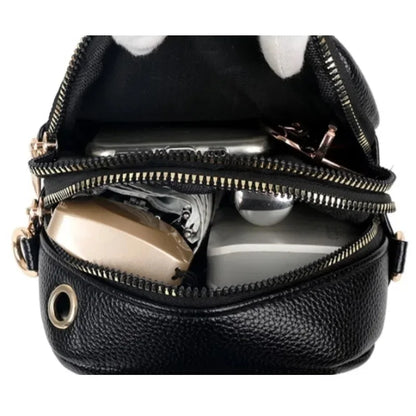 Women’s Mini PU Leather Crossbody Phone Bag