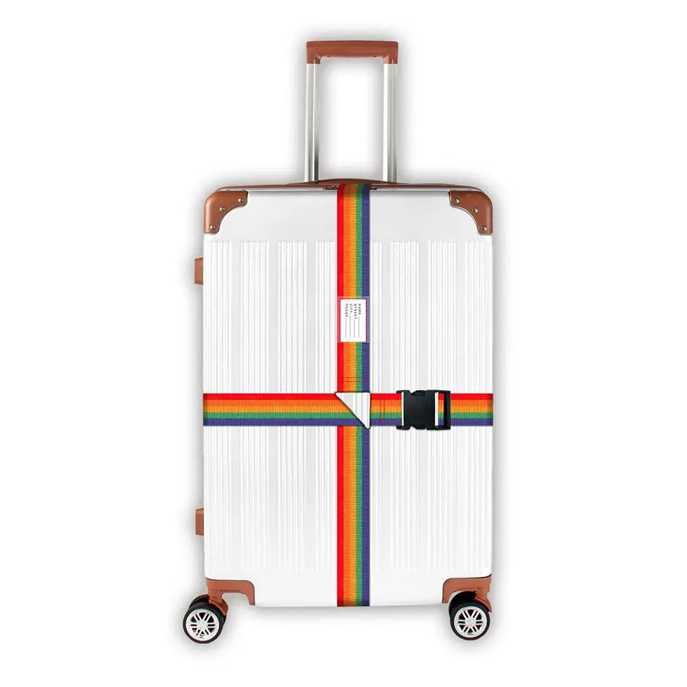 Adjustable Rainbow Luggage Strap