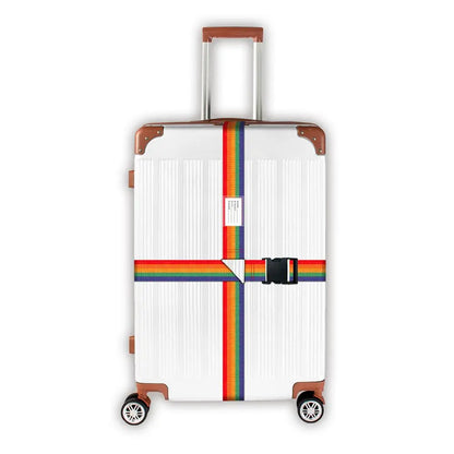 Adjustable Rainbow Luggage Strap
