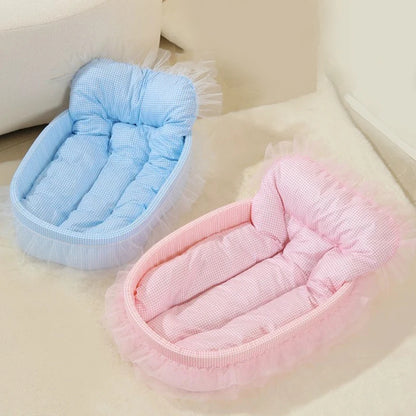 Macaron Colour Pet Nest Bed
