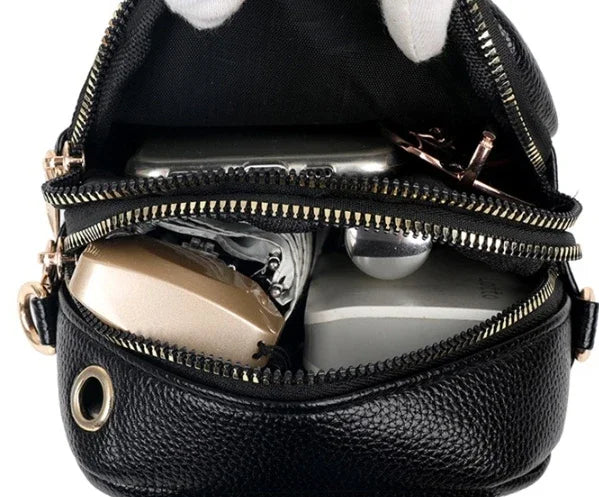 Women’s Mini PU Leather Crossbody Phone Bag