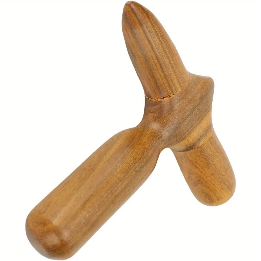 Wooden Foot Massage Reflexology Tool