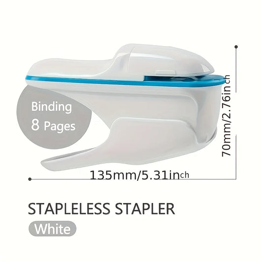 Mini Staple-Free Paper Stapler