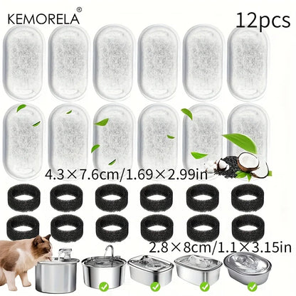 Cat Water Fountain Carbon Filter Replacements