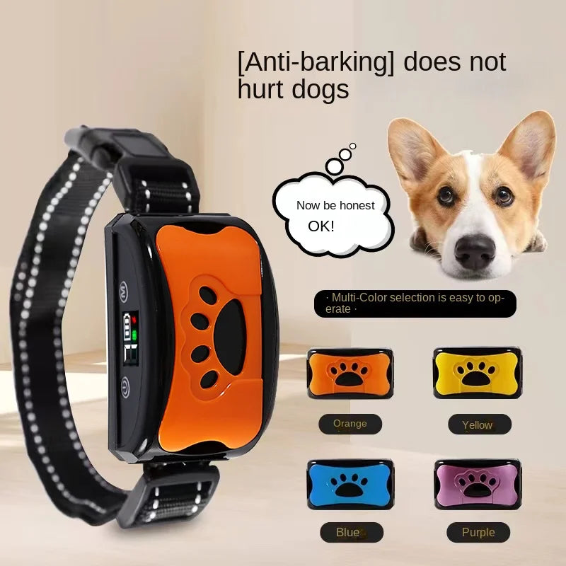 USB Rechargeable Anti Barking Dog Training Collar
