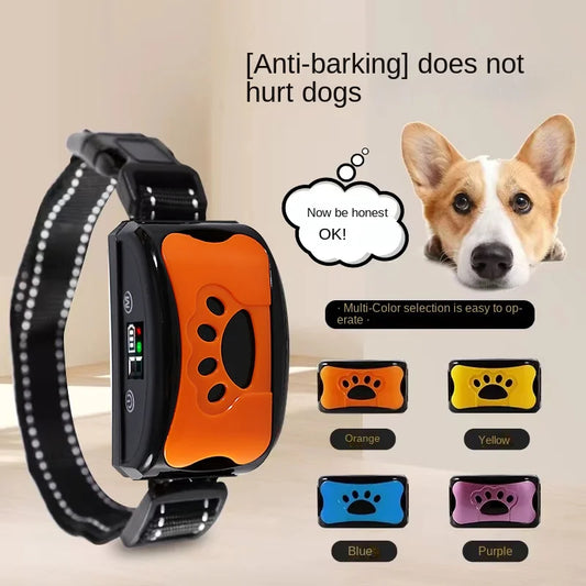 USB Rechargeable Anti Barking Dog Training Collar