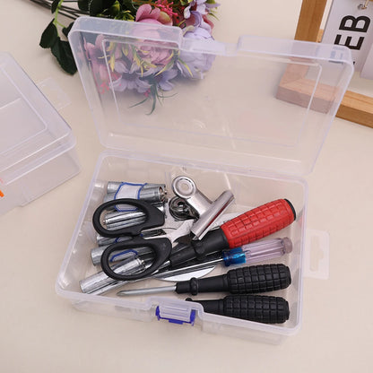 PP Plastic Rectangular Organizer Case