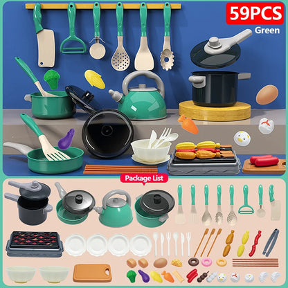 Kids Pretend Kitchen Set