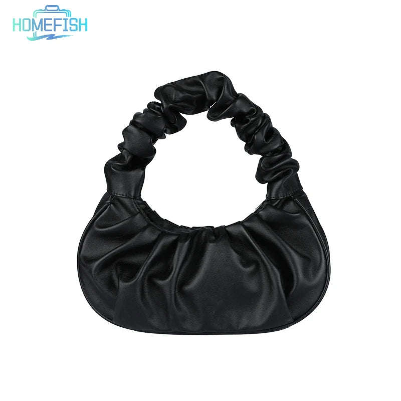 Pleated Cloud Shoulder Bag