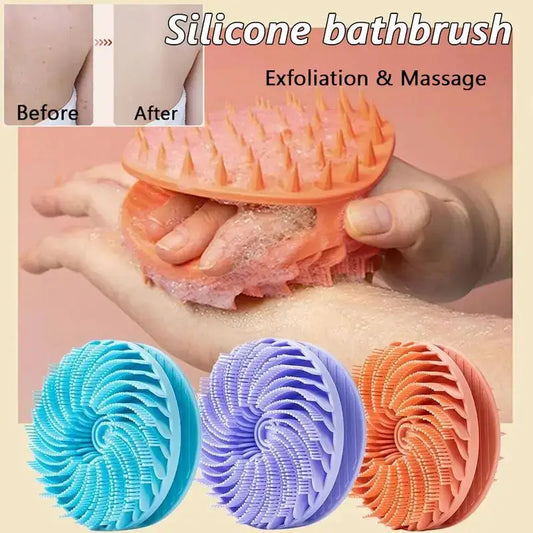 Double-Sided Silicone Bath Brush