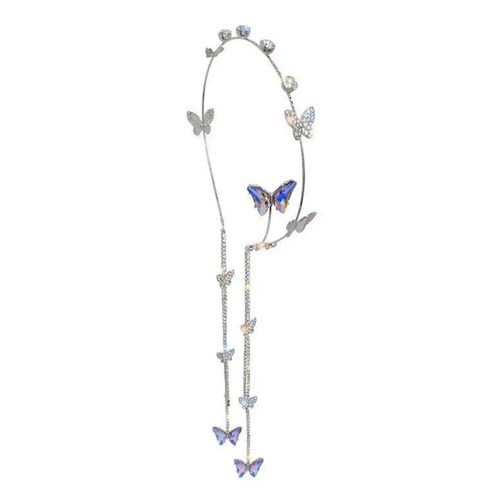 Rhinestone Butterfly Crystal Headband