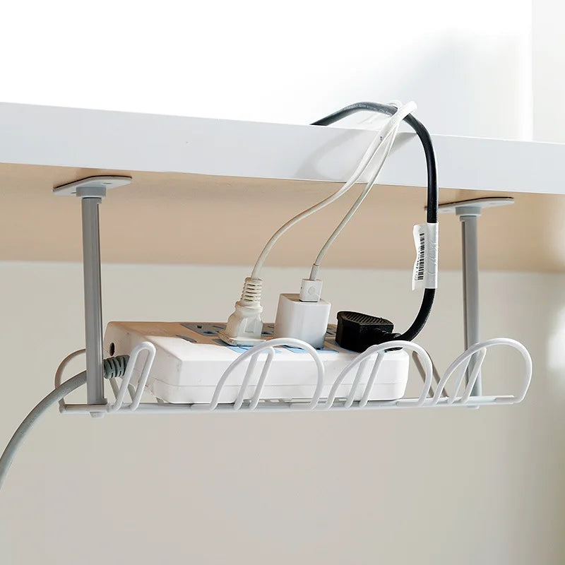 Under Desk Cable Management Tray