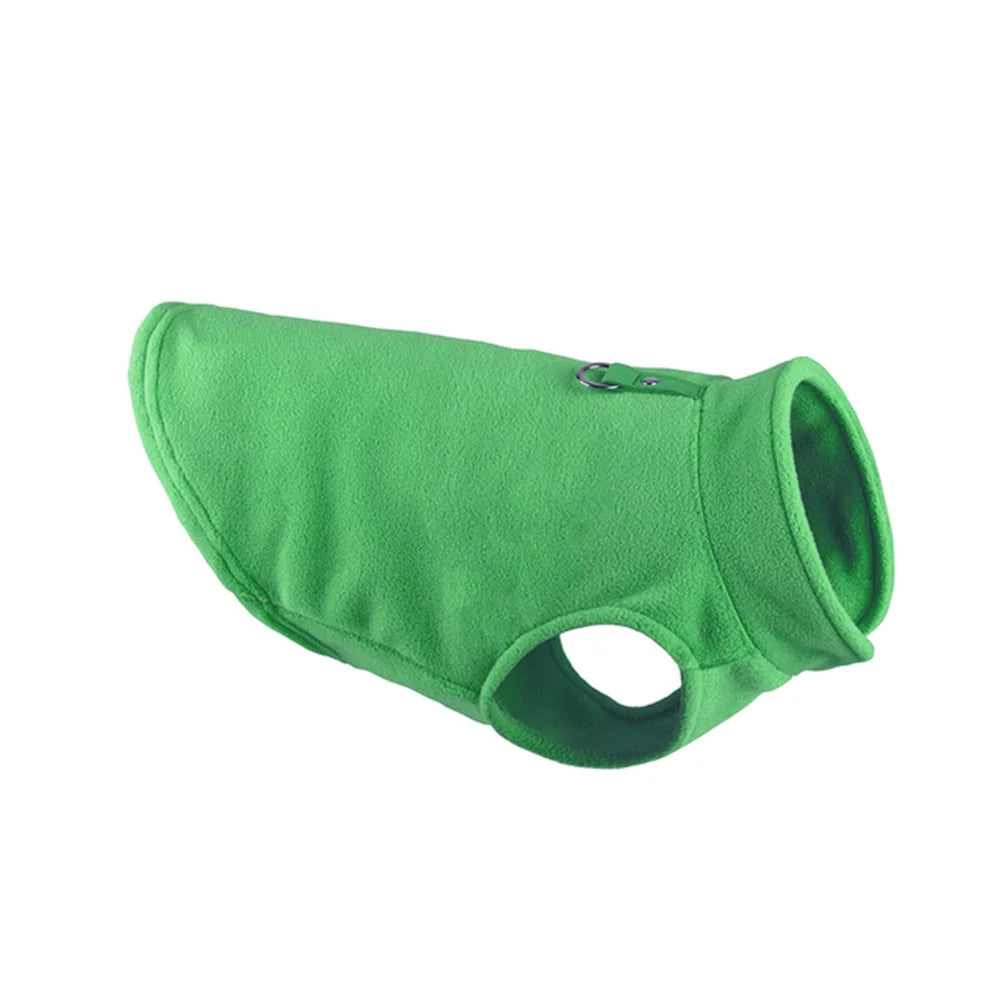Fleece Dog Vest Jacket