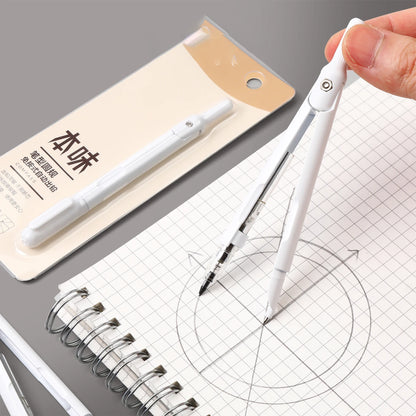 Professional Metal Drawing Compass for Geometry & Technical Drafting