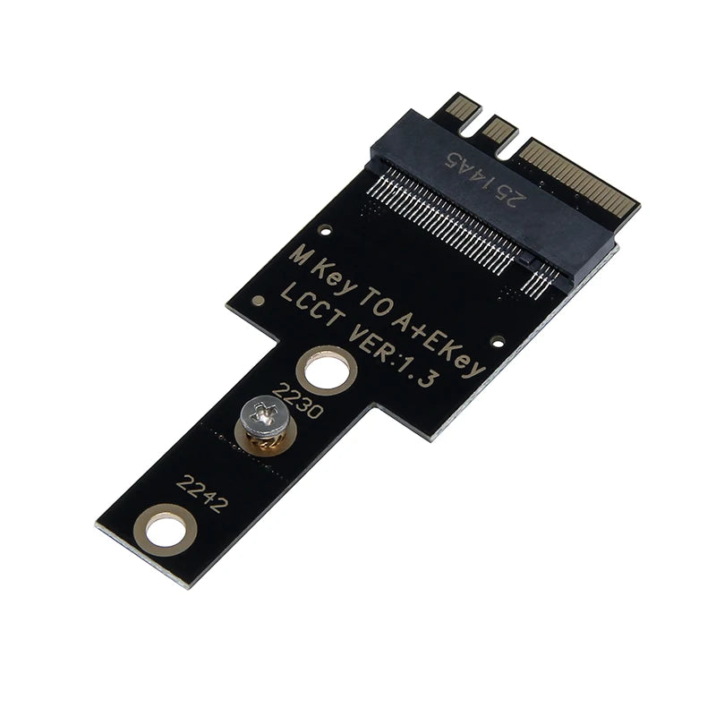 M.2 A/E Key to NVMe SSD Adapter Card for Mini PC
