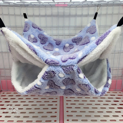 Winter Warm Double-Layer Small Pet Hammock