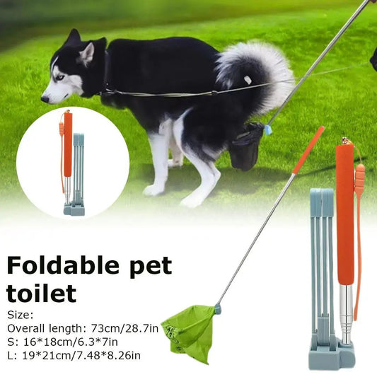 Long Handle Dog Pooper Scooper Cleaning Tool