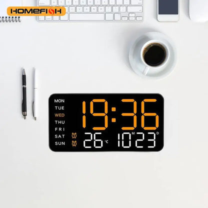 Large LED Digital Wall Clock