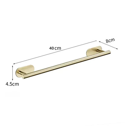 Wall Mount Stainless Steel Towel Bar