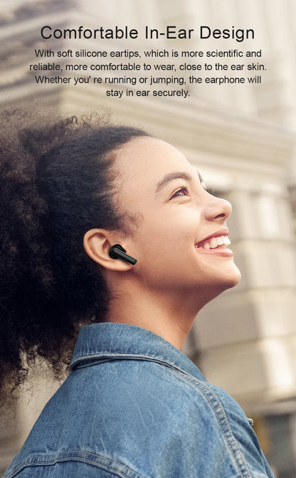 Bluetooth 5.3 Noise Cancelling Earphones with 30-Hour Battery