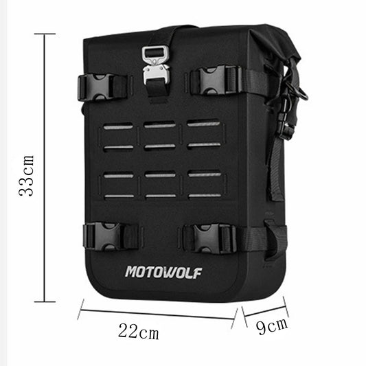6–8L Motorcycle Crash Bar Storage Bag