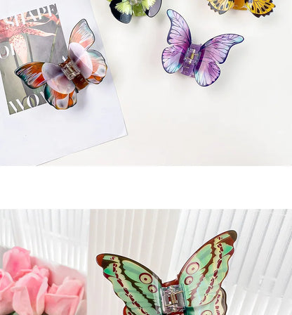 Butterfly Hair Claw Clip