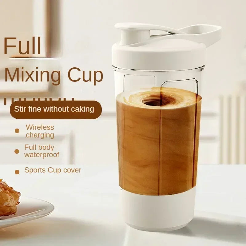 Portable Electric Protein Shaker Bottle