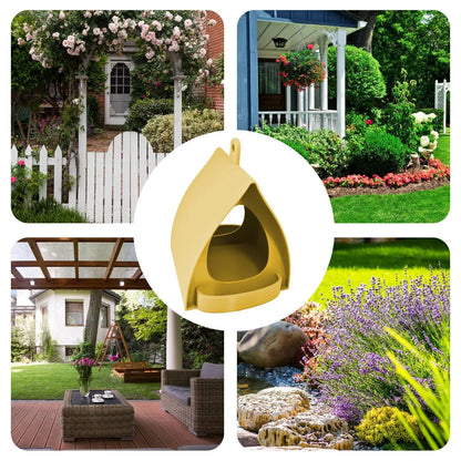Large Capacity Hanging Bird Feeder for Outdoor Gardens