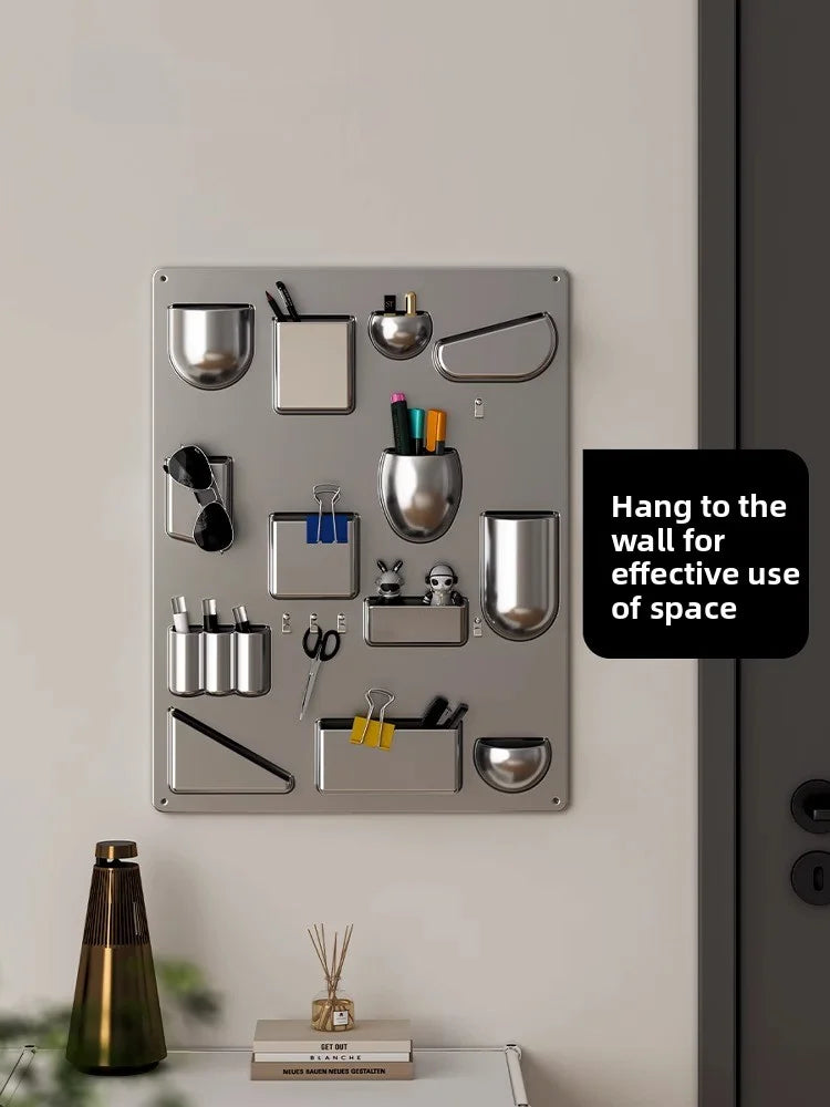 Modern Wall Mounted Entryway Storage Rack