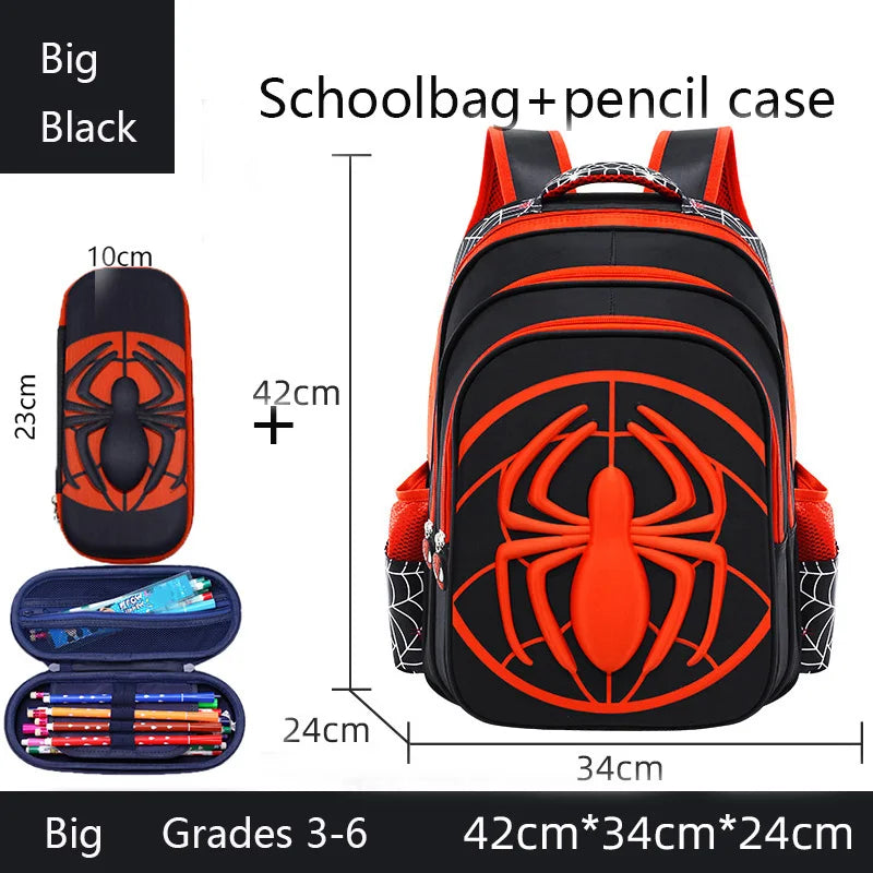 Spider Backpack & Pencil Case Set