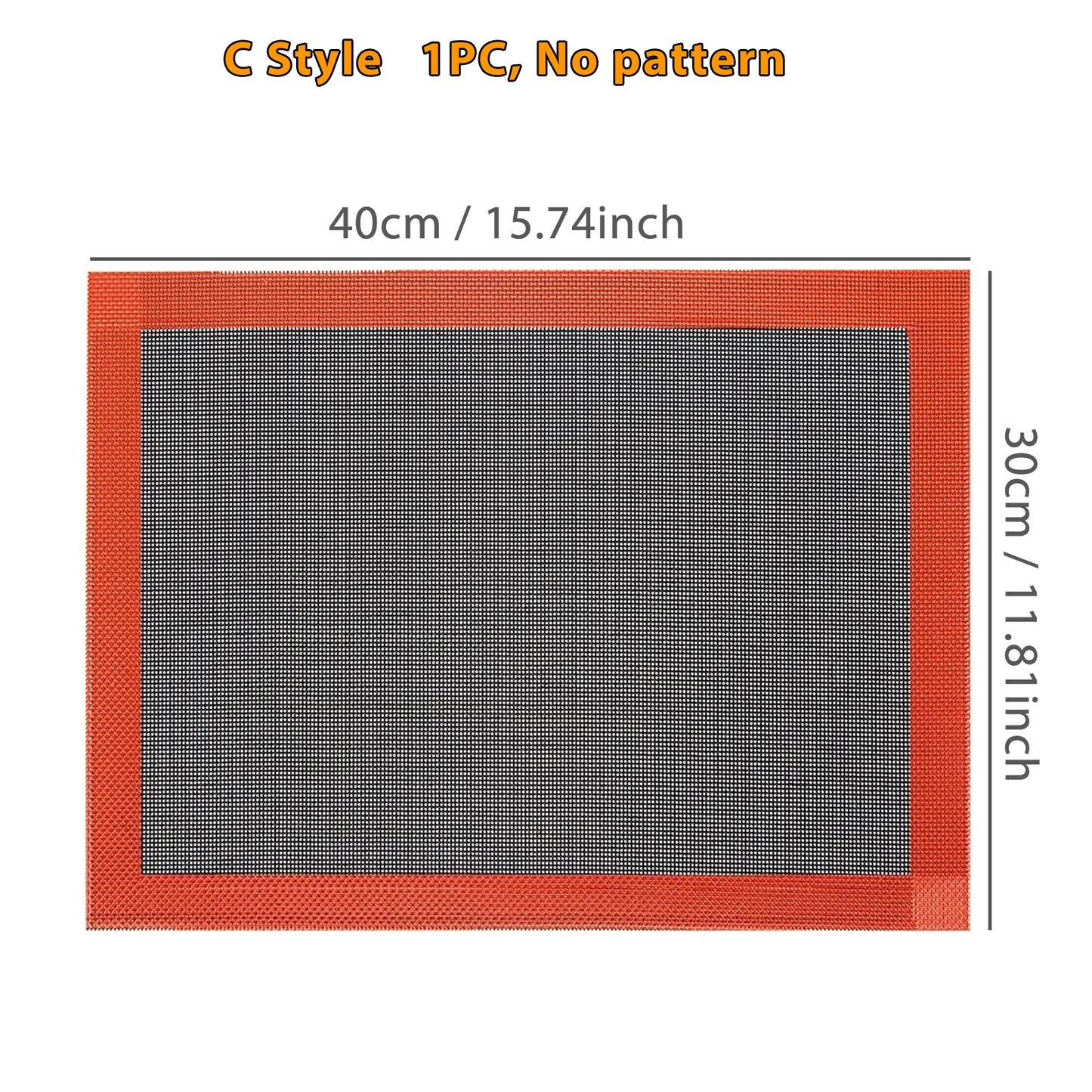 Perforated Reusable Silicone Baking Mat