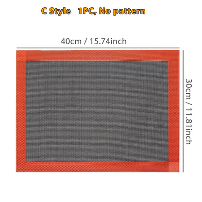 Perforated Reusable Silicone Baking Mat