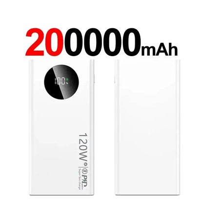 Lenovo 120W Fast Charging Power Bank with Digital Display