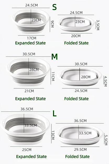 Collapsible Foldable Wash Basin