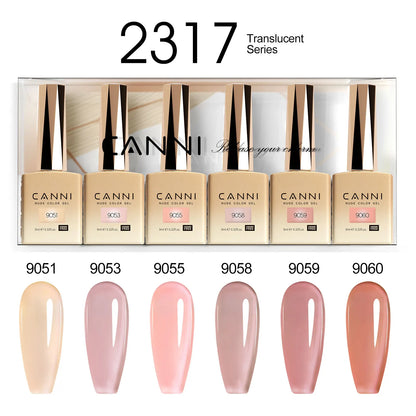 CANNI HEMA FREE Nail Gel Polish Set Semi Permanent