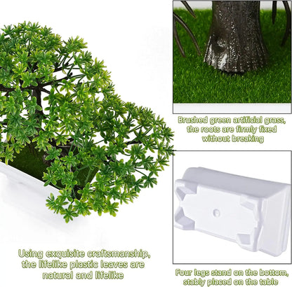 Artificial Bonsai Tree Desktop Decoration