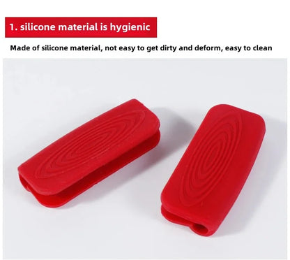 Silicone Pot Handle Covers – Heat Resistant Grip Protectors