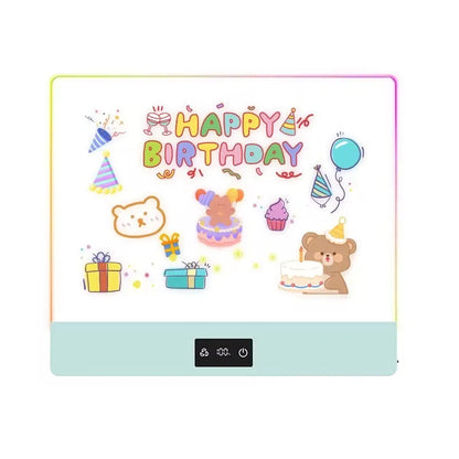 Kids LED Writing Board – Adjustable Brightness Glow Drawing Pad with Neon Pens