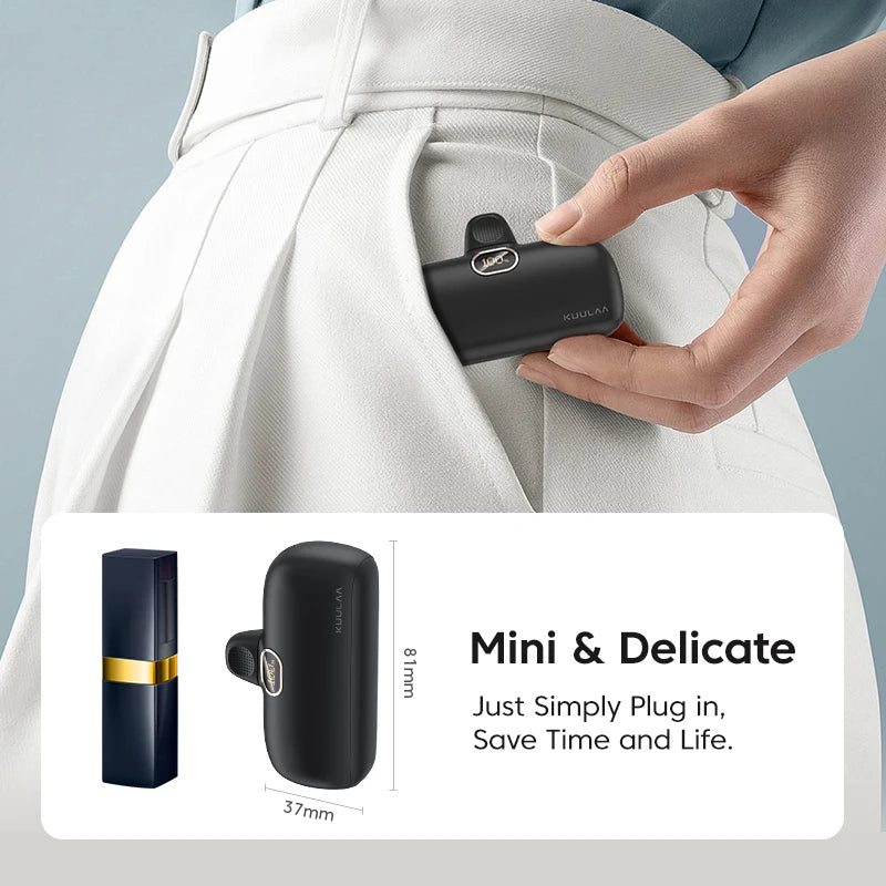 20W Fast Charging Portable Power Bank