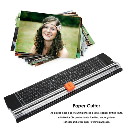 A4 & A5 Guillotine Paper Cutter with Safety Blade