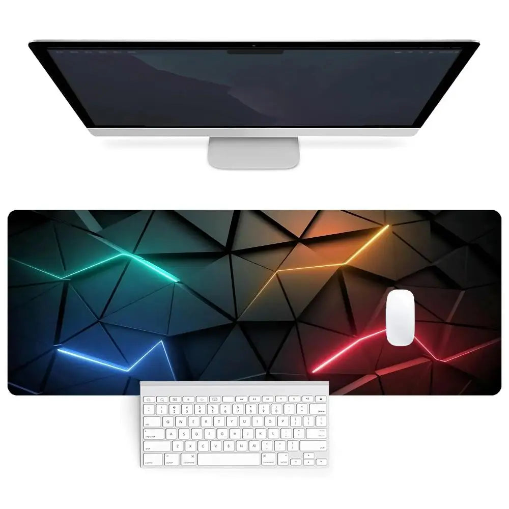 Hexagon Extended Desk Mat