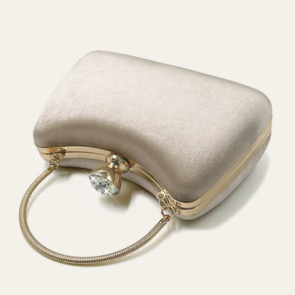 Elegant Velvet Evening Clutch Bag
