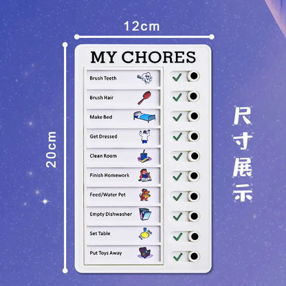 Kids Daily Routine Chore Chart