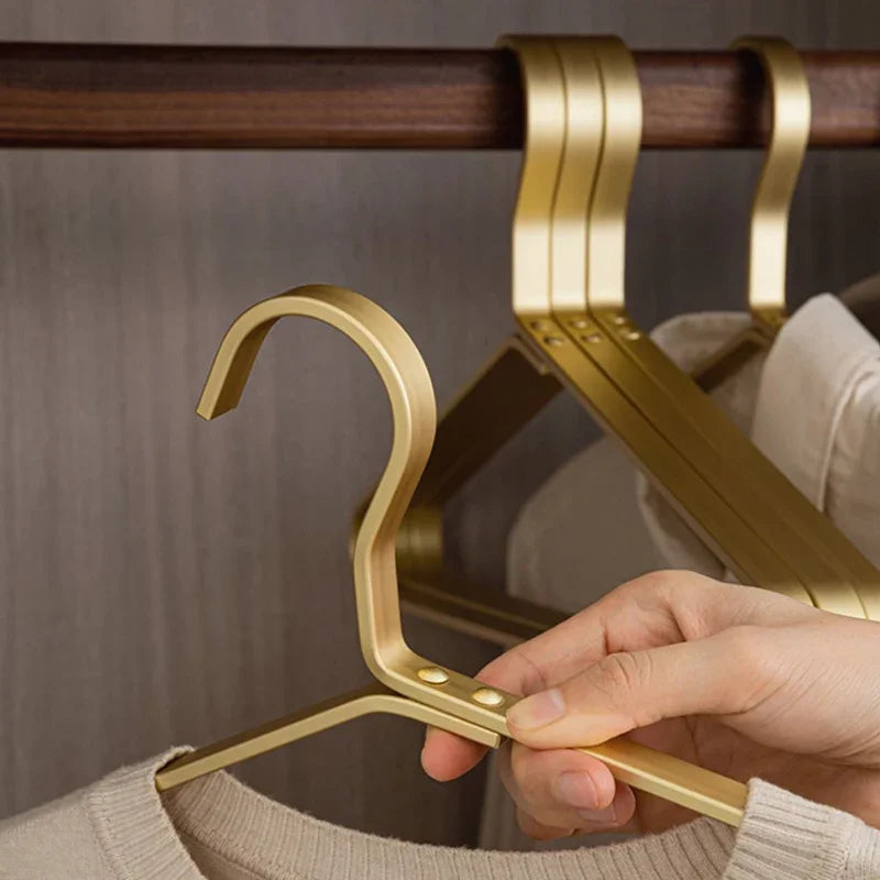 Aluminum Alloy Clothes Hangers Set