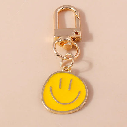 Cute Smile Face Keychain Emoticon Key Rings