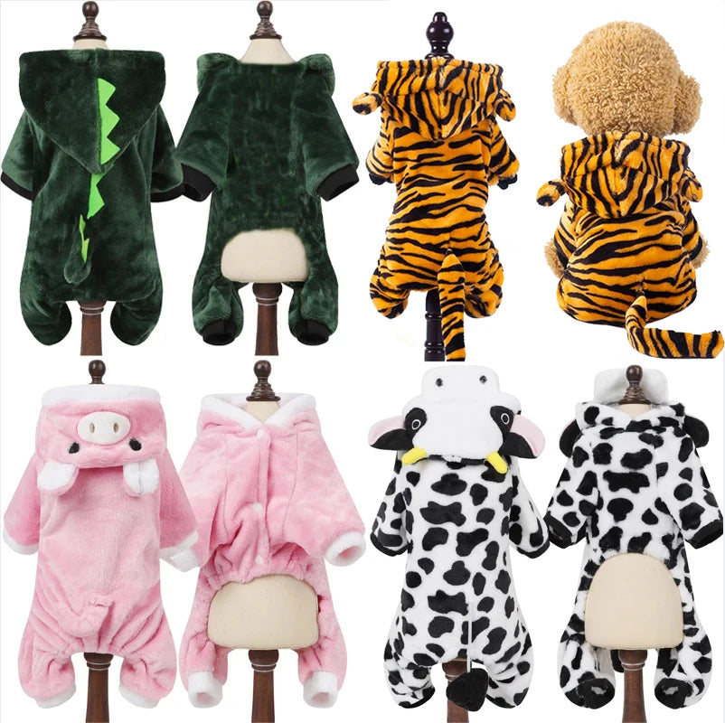 Warm Fleece Pet Hoodie