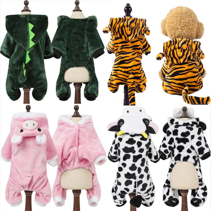 Warm Fleece Pet Hoodie