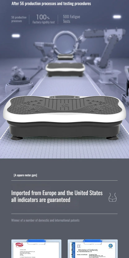 Vibration Fitness Exercise Platform